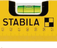 Stabila 16136 Alumínium Villanyszerelő Vízmérték 120cm