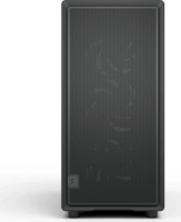 Fractal Design Epoch XL TG Midi Torony Számítógépház + 3db 140mm ventilátor - Fekete