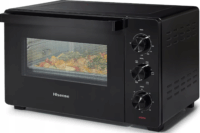 Hisense HOM30AF Elektromos Mini Sütő 30L 1600 Watt - Fekete