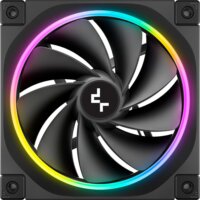 DeepCool FL12R 120mm PWM RGB Rendszerhűtő Ventilátor - Fekete