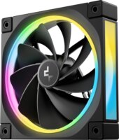 DeepCool FL12R 120mm PWM RGB Rendszerhűtő Ventilátor - Fekete