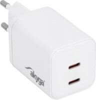 Akyga AK-CH-29 2x USB-C GaN Hálózati Gyorstöltő Adapter 45W