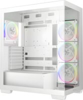 DeepCool CG580 4F V2 Midi Torony Számítógépház + 4db 120mm ARGB Ventilátor - Fehér