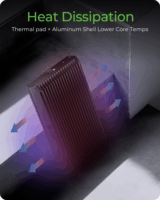 ICY BOX IB-1920M-C42 USB 4.0 Külső M.2 NVMe SSD Ház - Fekete