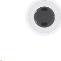 Apple MMX62ZM/A-BULK Lightning apa - 3.5mm Jack anya Átalakító adapter - Fehér