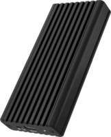 ICY BOX IB-1917M-C32a USB-C 3.2 Külső M.2 NVMe SSD Ház - Fekete