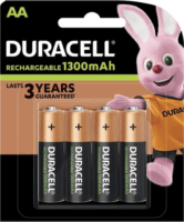 Duracell HR6 Újratölthető NiMH Ceruzaelem 1300mAh 1.2V (4db / csomag)