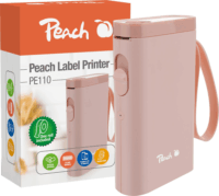 Peach PE110 Kézi Címkenyomtató Bluetooth - Rózsaszín