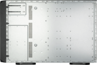 SilverStone WS380-E Szerver Torony Számítógépház + 3db 120mm + 2db 80mm ventilátor - Fekete