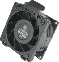 SilverStone WS380-E Szerver Torony Számítógépház + 3db 120mm + 2db 80mm ventilátor - Fekete