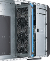 SilverStone WS380-E Szerver Torony Számítógépház + 3db 120mm + 2db 80mm ventilátor - Fekete