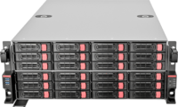 SilverStone SST-RM43-324-RS 4U Rack Szerver Ház (44,2 x 17,5 x 66 cm) - Ezüst/Fekete