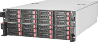 SilverStone SST-RM43-324-RS 4U Rack Szerver Ház (44,2 x 17,5 x 66 cm) - Ezüst/Fekete