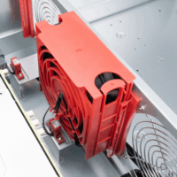 SilverStone SST-RM43-324-RS 4U Rack Szerver Ház (44,2 x 17,5 x 66 cm) - Ezüst/Fekete