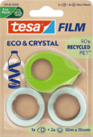 Tesa Eco&Crystal 10m x 19 mm 3 az 1ben Ragasztószalag adagolóval (2 db / csomag)