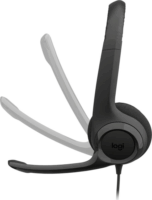 Logitech H390 Vezetékes USB-C Fejhallgató Headset - Fekete