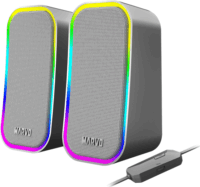 Marvo SG-285 GY Vezetékes USB-A RGB Gaming Hangszóró 6 Watt - Szürke