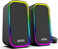 Marvo SG-285 Vezetékes USB-A RGB Gaming Hangszóró 6 Watt - Fekete