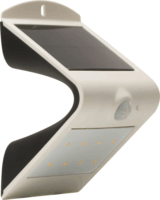 REV LED napelemes Kültéri lámpa mozgásérzékelővel 1,5 W - Fehér