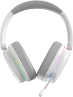 Monka HG9070W Echo RS Bluetooth USB-C RGB Gamer Fejhallgató Headset - Fehér