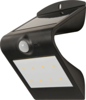 REV LED napelemes Kültéri lámpa mozgásérzékelővel 1,5 W - Fekete