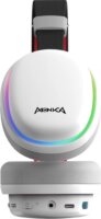 Monka HG9069W Echo Bluetooth USB-C RGB Gamer Fejhallgató Headset - Fehér