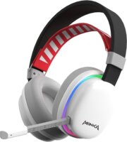 Monka HG9069W Echo Bluetooth USB-C RGB Gamer Fejhallgató Headset - Fehér