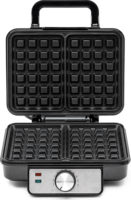 Huslog AK-2149 Elektromos Dupla Gofrisütő 1200W - Fekete / Ezüst