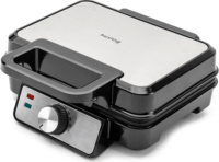 Huslog AK-2149 Elektromos Dupla Gofrisütő 1200W - Fekete / Ezüst