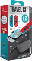 Hyperkin ARMOR3 Nintendo Switch/OLED Játékkonzol 12 részes Travel csomag - Piros/Kék