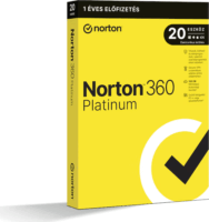 Norton 360 Platinum 100GB HUN Online vírusirtó szoftver (20 PC / 1 év)
