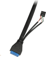 Inter-Tech IPC 3U-K-340L 3U Rack Szerver Ház (48,2 x 13,3 x 43,3 cm) - Fekete