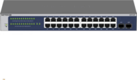 Netgear GS724T Fémházas Smart Managed 24-port Gigabit Rack Switch