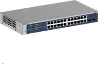 Netgear GS724T Fémházas Smart Managed 24-port Gigabit Rack Switch
