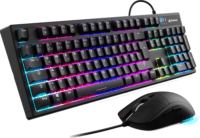 Sharkoon Skiller SGB15 Mechanikus Vezetékes Billentyűzet DE + Egér - Fekete