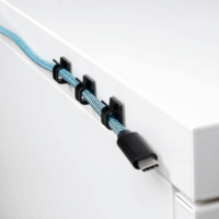 Sharkoon OfficePal Tépőzáras Kábelrendező Készlet - Fekete