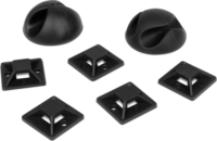 Sharkoon OfficePal Tépőzáras Kábelrendező Készlet - Fekete