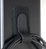 Sharkoon OfficePal Tépőzáras Kábelrendező Készlet - Fekete