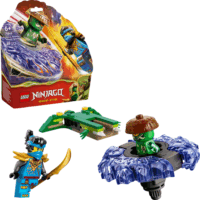 LEGO 71849 Ninjago - Nya Egy Mutáns Szörny Pörgettyűje Ellen