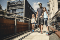 Hudora 11063 Flitzkids 2.0 3 Kerekű Gyerek Roller - Kék