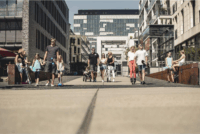 Hudora 11063 Flitzkids 2.0 3 Kerekű Gyerek Roller - Kék