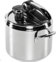 Lagostina Diva Rozsdamentes Acél Kukta Fazék Ø 22cm 7L - Ezüst