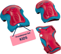 Hudora 83046 Csukló- Könyök- és Térdvédő Készlet Gyerekeknek