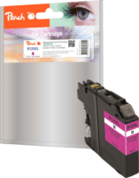 Peach PI500-89 (Brother LC-125XL) Utángyártott tintapatron 15ml - Magenta