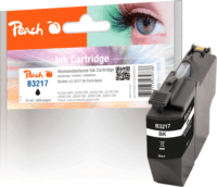 Peach PI500-219 (Brother LC-3217BK) Utángyártott tintapatron 13ml - Fekete