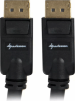Sharkoon DisplayPort 1.3 - Displayport 1.3 Kábel 2m - Fekete