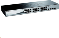 D-Link DGS-1210-28/E Fémházas Smart Managed 28-port Rack Switch