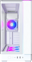 Montech KING 45 PRO Midi Torony Számítógépház + 4db 120mm ventilátor - Fehér