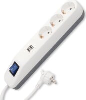 REV ICE 220V Túlfeszültség védő elosztó 3 aljzatos 1.4m - Fehér