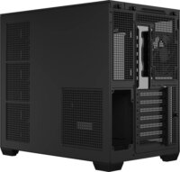 ASUS A32 PLUS ARGB Midi Torony Számítógépház + 3db 120mm ARGB ventilátor - Fekete